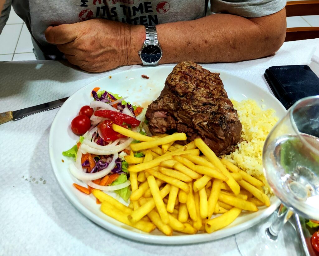 Plat restaurant viande