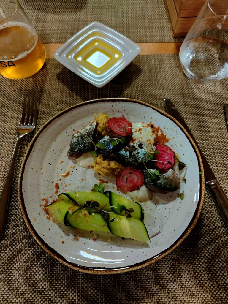 Entrée gastronomique
